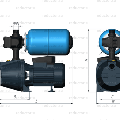 Насос UNIPUMP AUTO JET 100 L