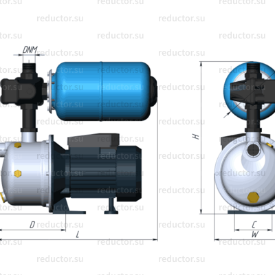 Насос UNIPUMP AUTO JS 80
