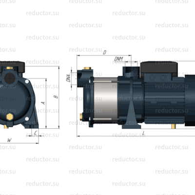 Насос UNIPUMP MH 200A