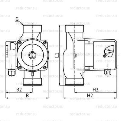 Насос UNIPUMP UPC 25-160 230