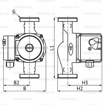 Насос UNIPUMP UPC 25-200 230