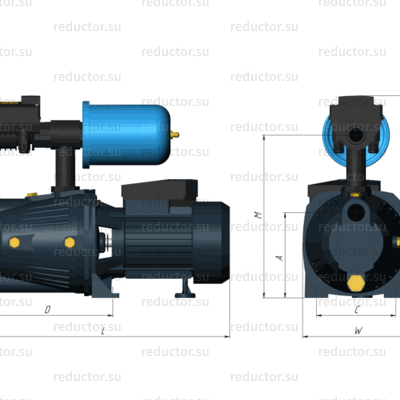 Станция АКВАРОБОТ JET 110 L адаптивная