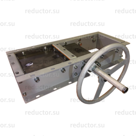 Задвижка реечная 200x200 из нержавеющего металла